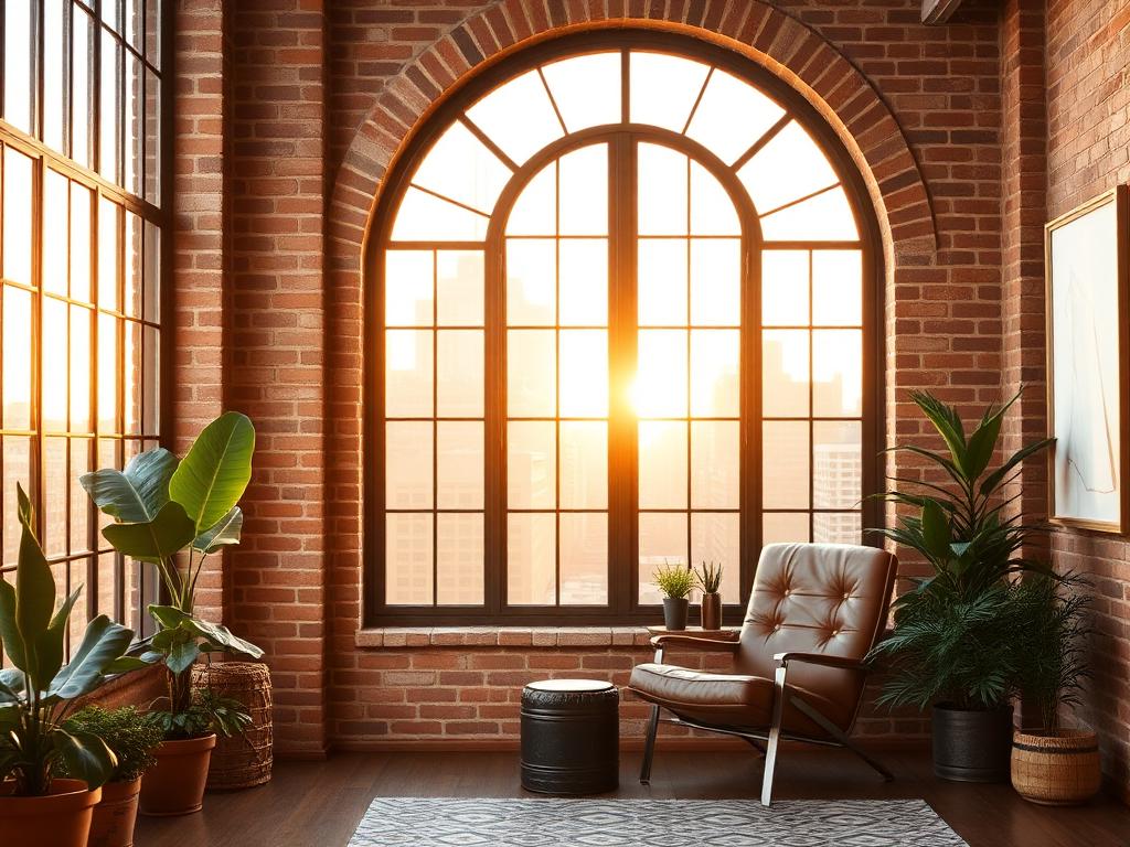 Arched Window Loft